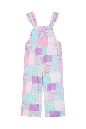 Patchwork pattern print jumpsuit SAINT BARTH KIDS | TEM00100550F